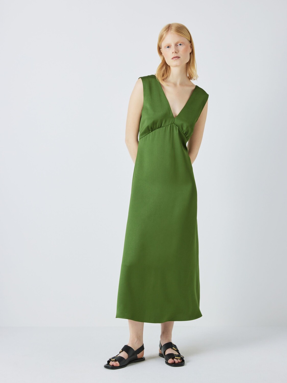 

Платье Weekend MaxMara Edolo Empire Line, зеленый