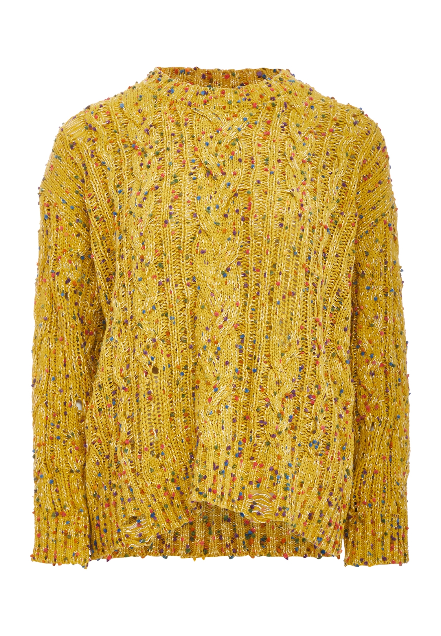 Свитер Tanuna Strick, желтый свитер tanuna strick цвет senf