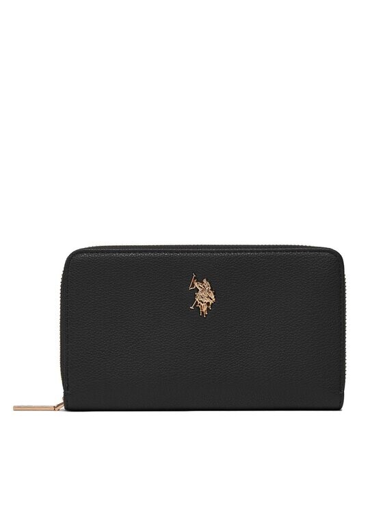 

Большой женский кошелек U.S. Polo Assn., черный