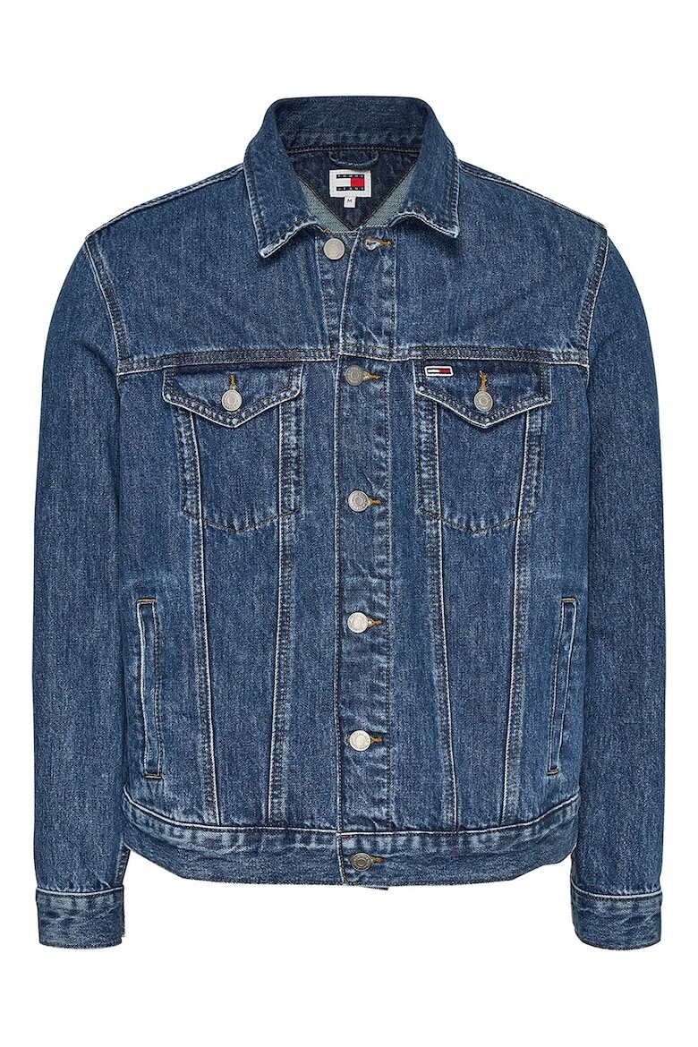 

Джинсовая куртка с классическим воротником Tommy Jeans, синий