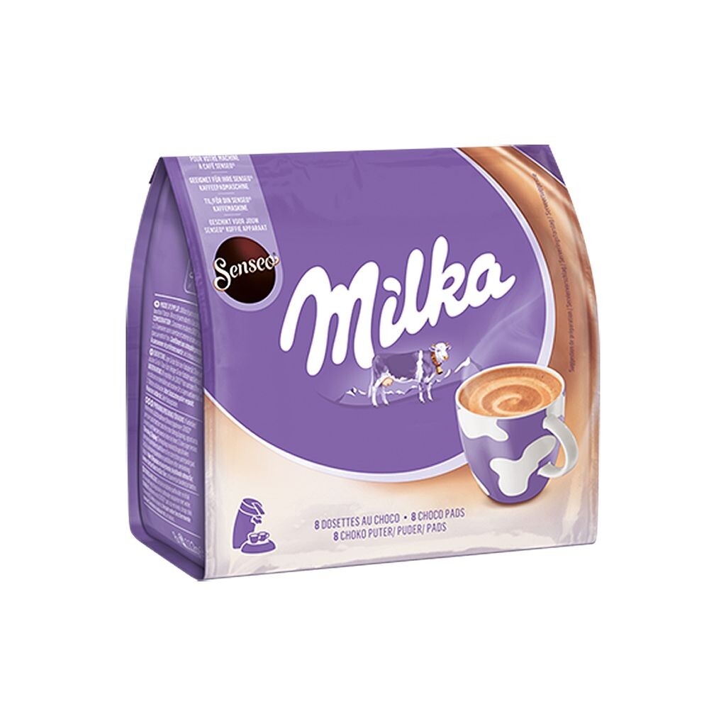 

Напиток Senseo Milka Pads ароматный какао-содержащий 112г упаковка 5 шт. Jacobs