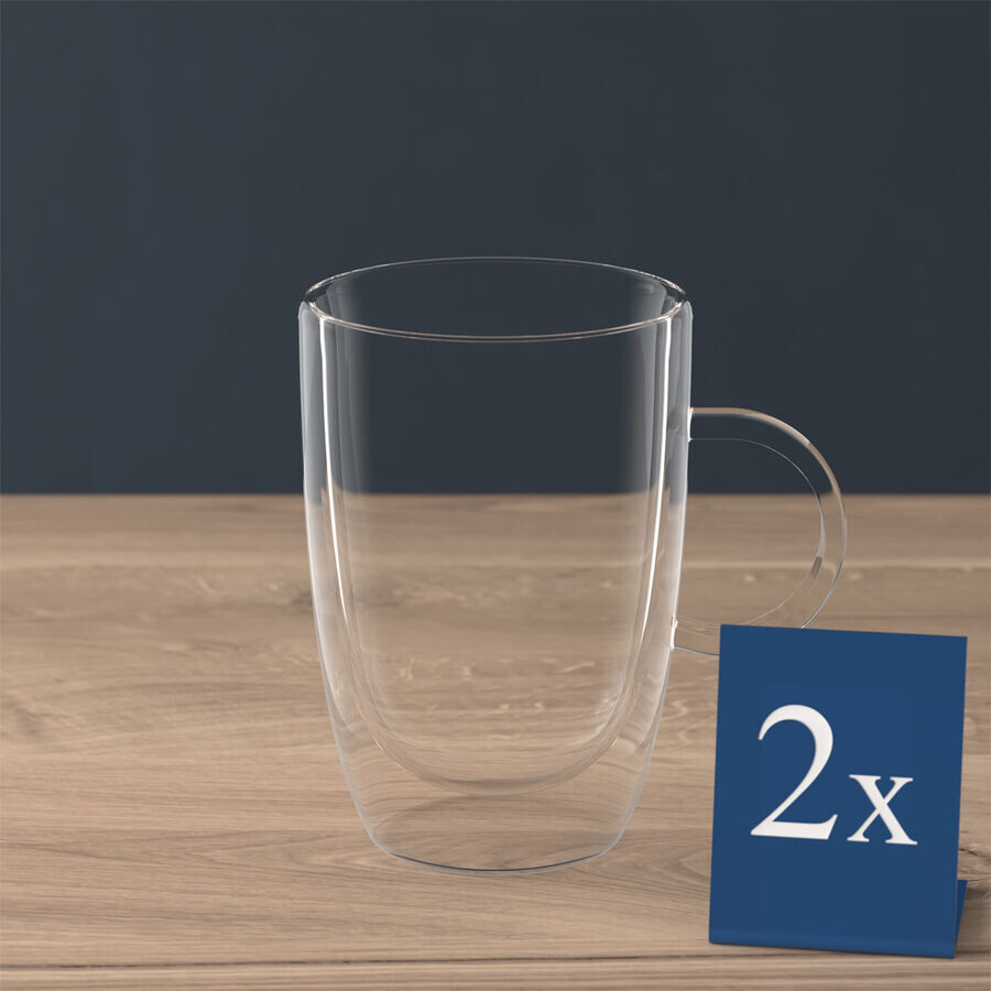 

Чашка Artesano Hot&Cold Beverages, 390 мл, 2 шт Villeroy & Boch, прозрачный