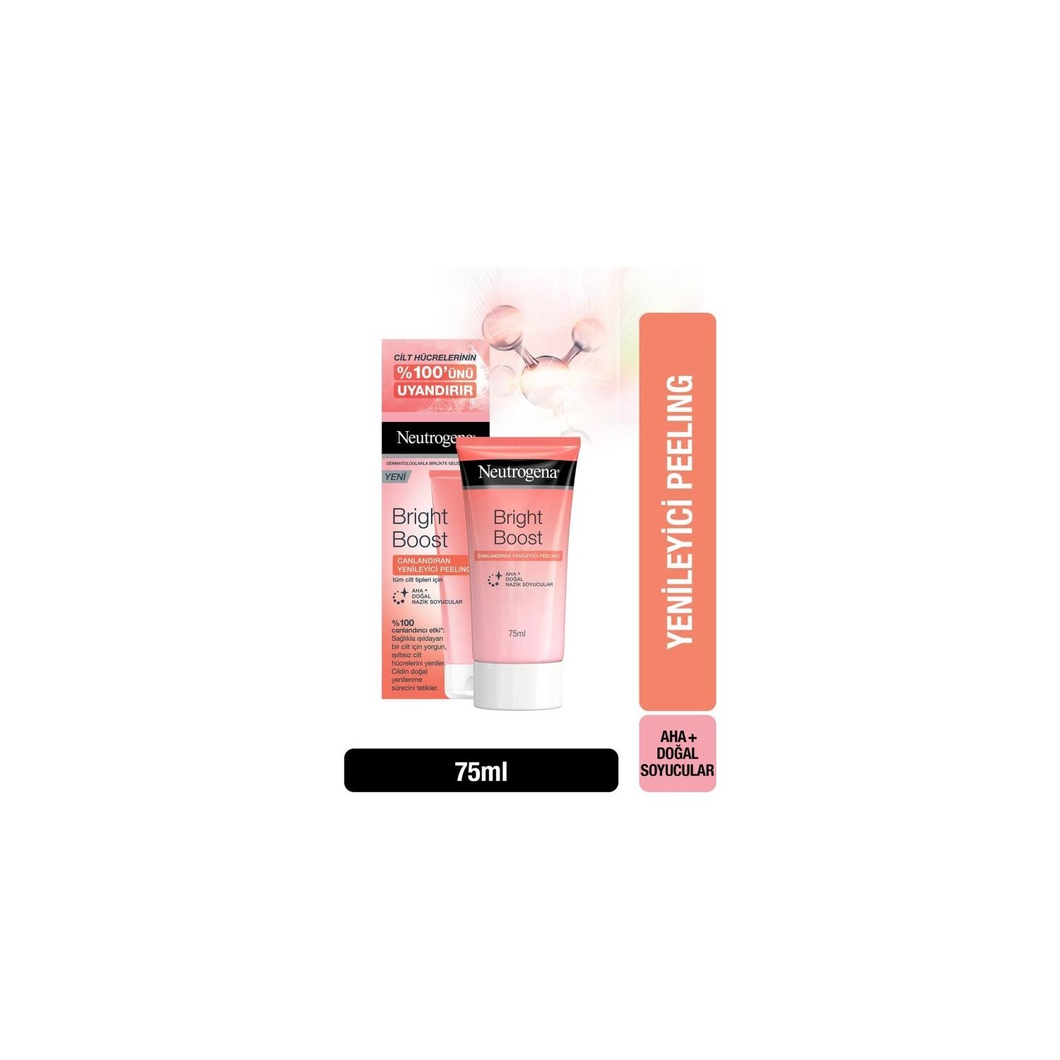 

Neutrogena Bright Boost Восстанавливающий освежающий пилинг 75 мл