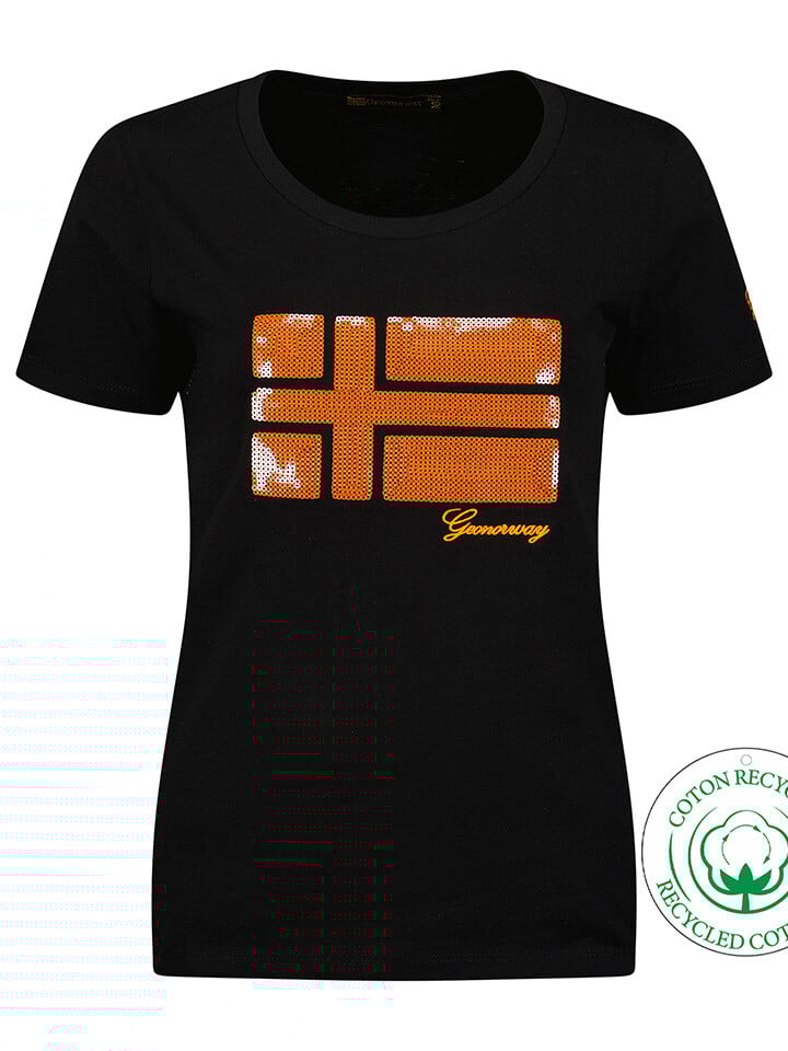 

Футболка Geographical Norway Jonquille, черный