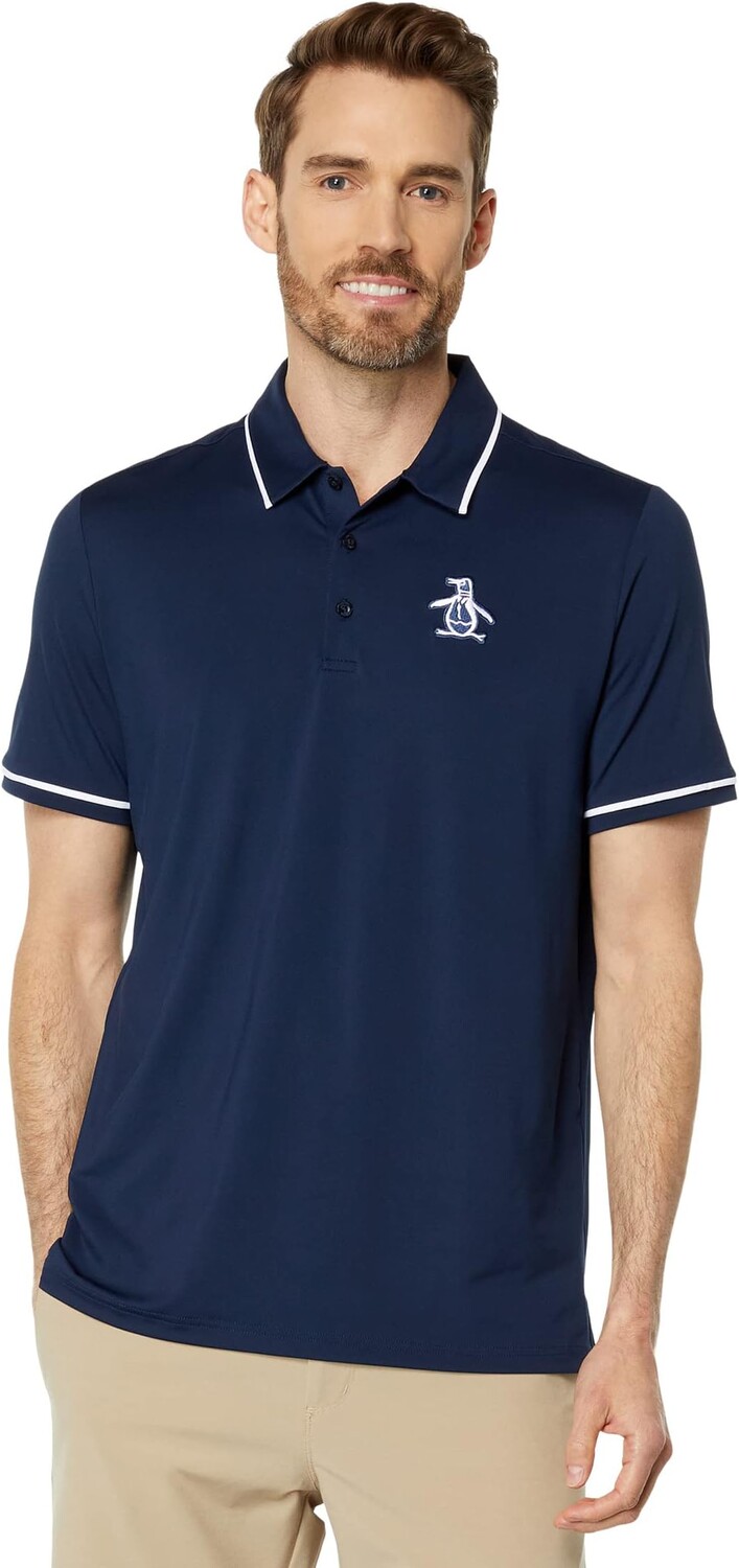 

Поло Наследия Original Penguin Golf, цвет Black Iris