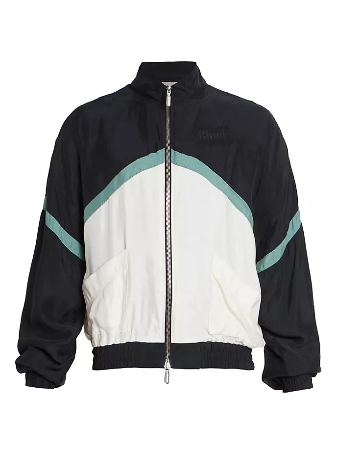 

Спортивная куртка с логотипом Rhude Awakening R H U D E, черный