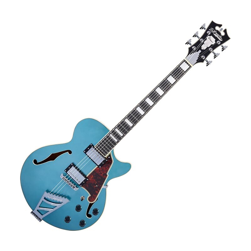 

Электрогитара D'Angelico SS Premier Semi-Hollow Electric Guitar, Ocean Turquoise