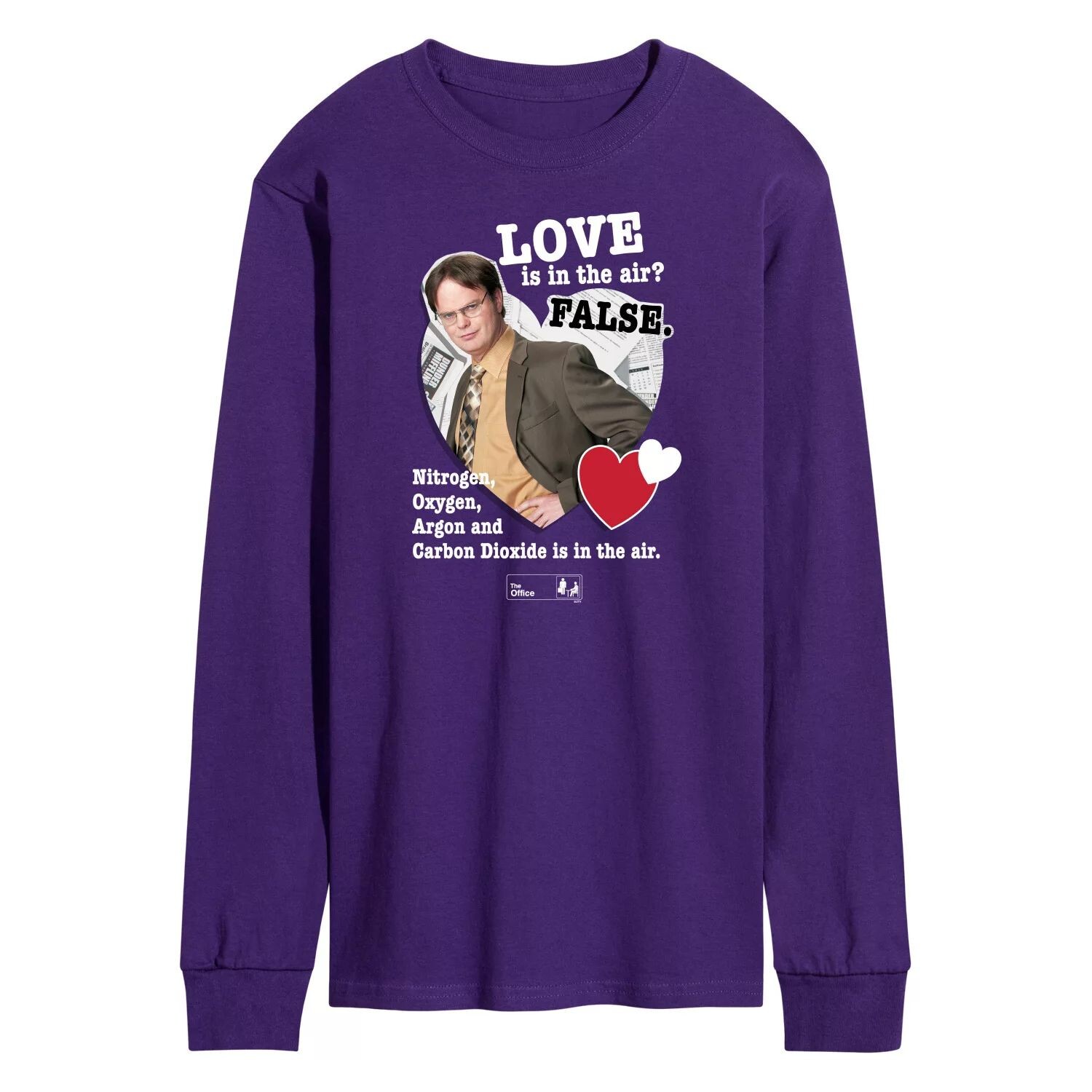 

Мужская футболка The Office Love In The Air Licensed Character