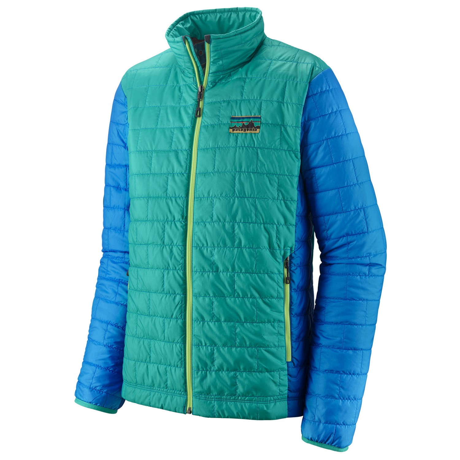 цена Куртка из синтетического волокна Patagonia Nano Puff, цвет Subtidal Blue