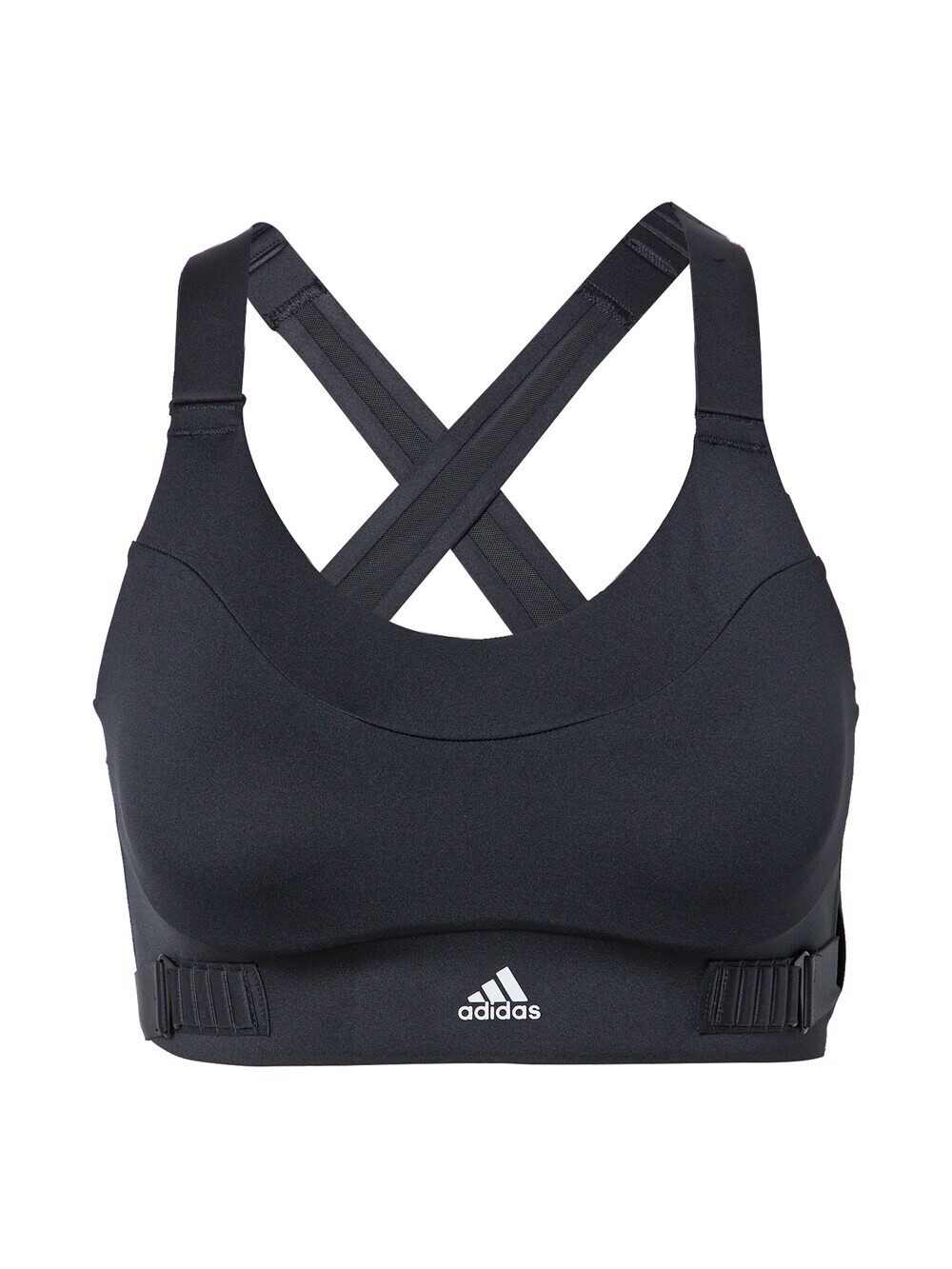 

Спортивный бюстгальтер без косточек Adidas Fastimpact Luxe Run High-Support, черный