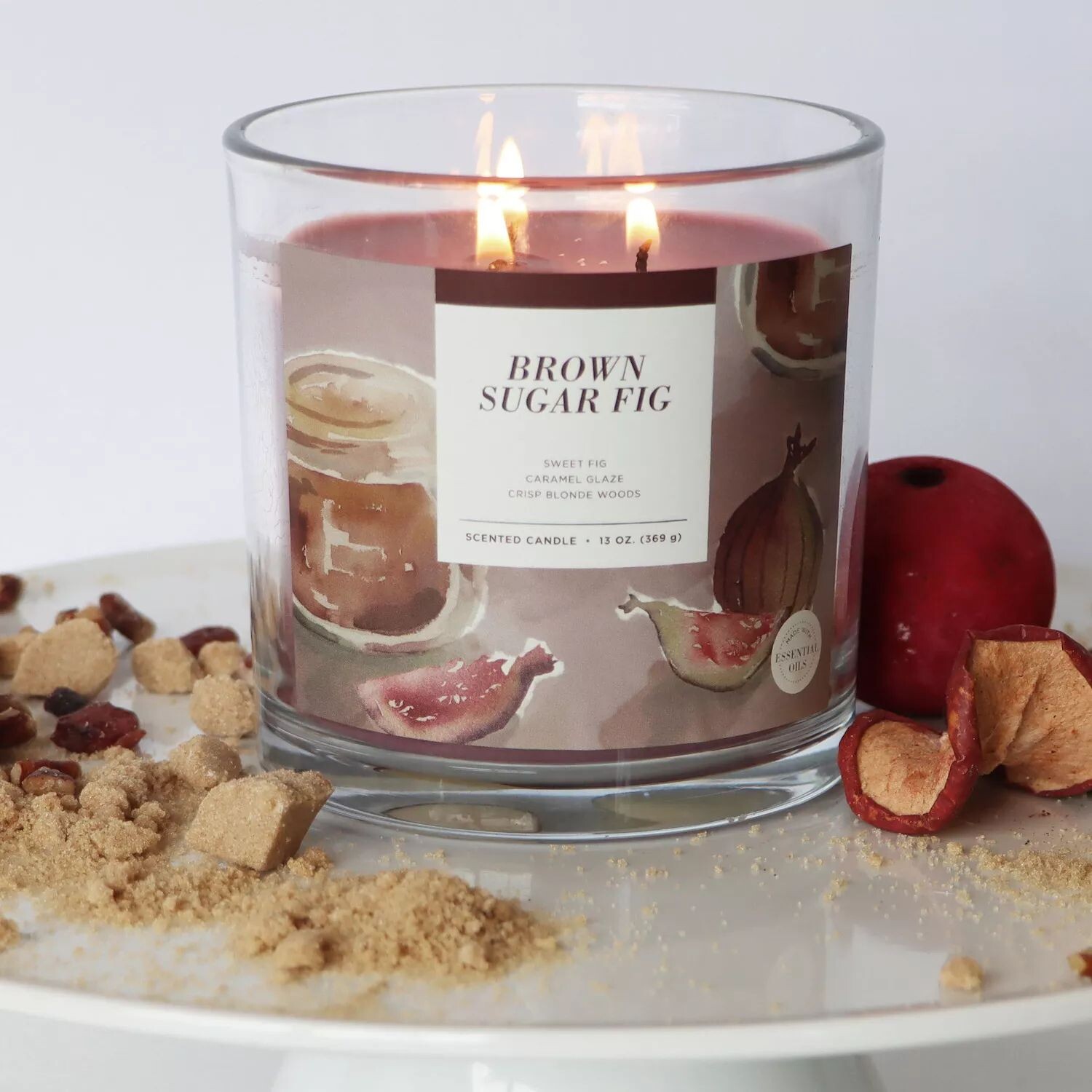 

Sonoma Goods For Life Инжир коричневого сахара, 13 унций. Свеча Баночка
