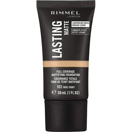 

Rimmel London - Матовая основа Lasting Finish - 200 Soft Beige 30 мл