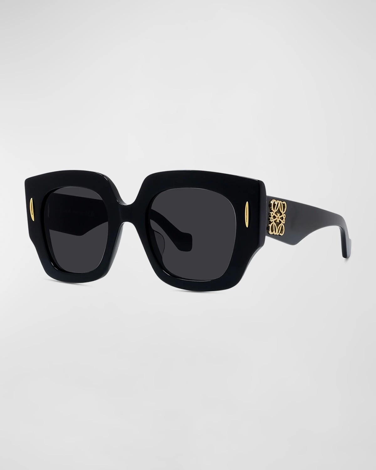 

Квадратные солнцезащитные очки Anagram из ацетата Loewe, цвет Black