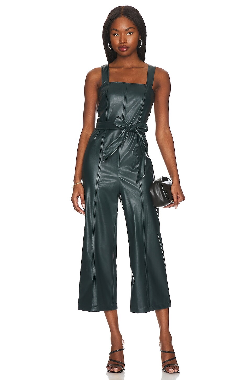 

Комбинезон BCBGeneration Faux Leather, цвет Hunter Green