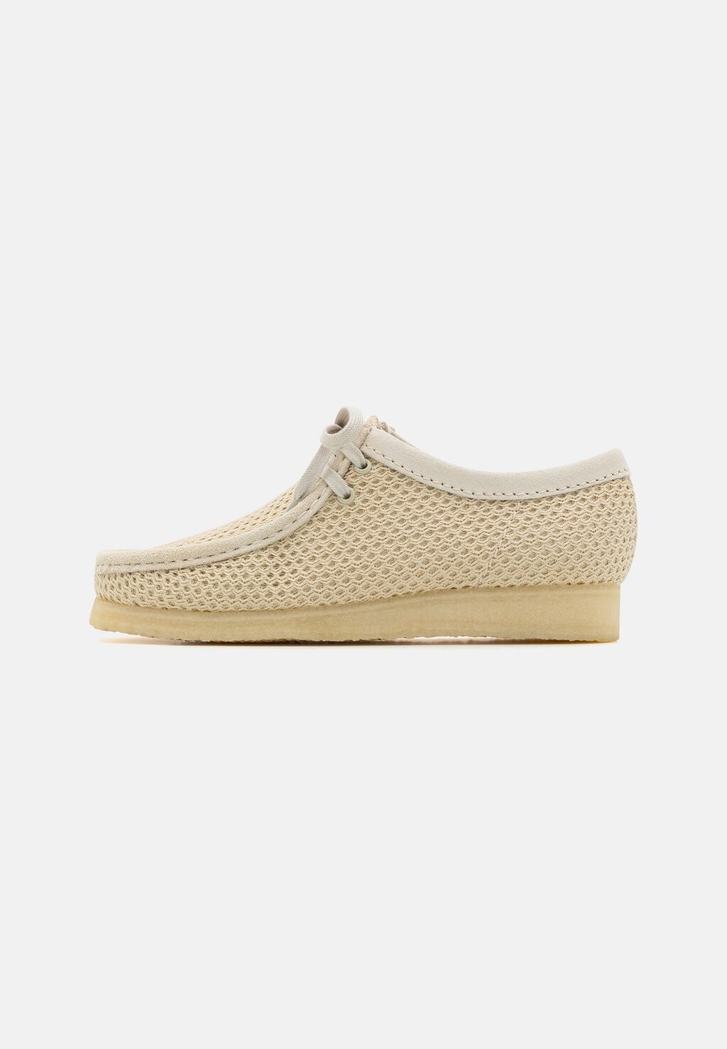

Спортивные туфли на шнуровке WALLABEE Clarks Originals, цвет off white
