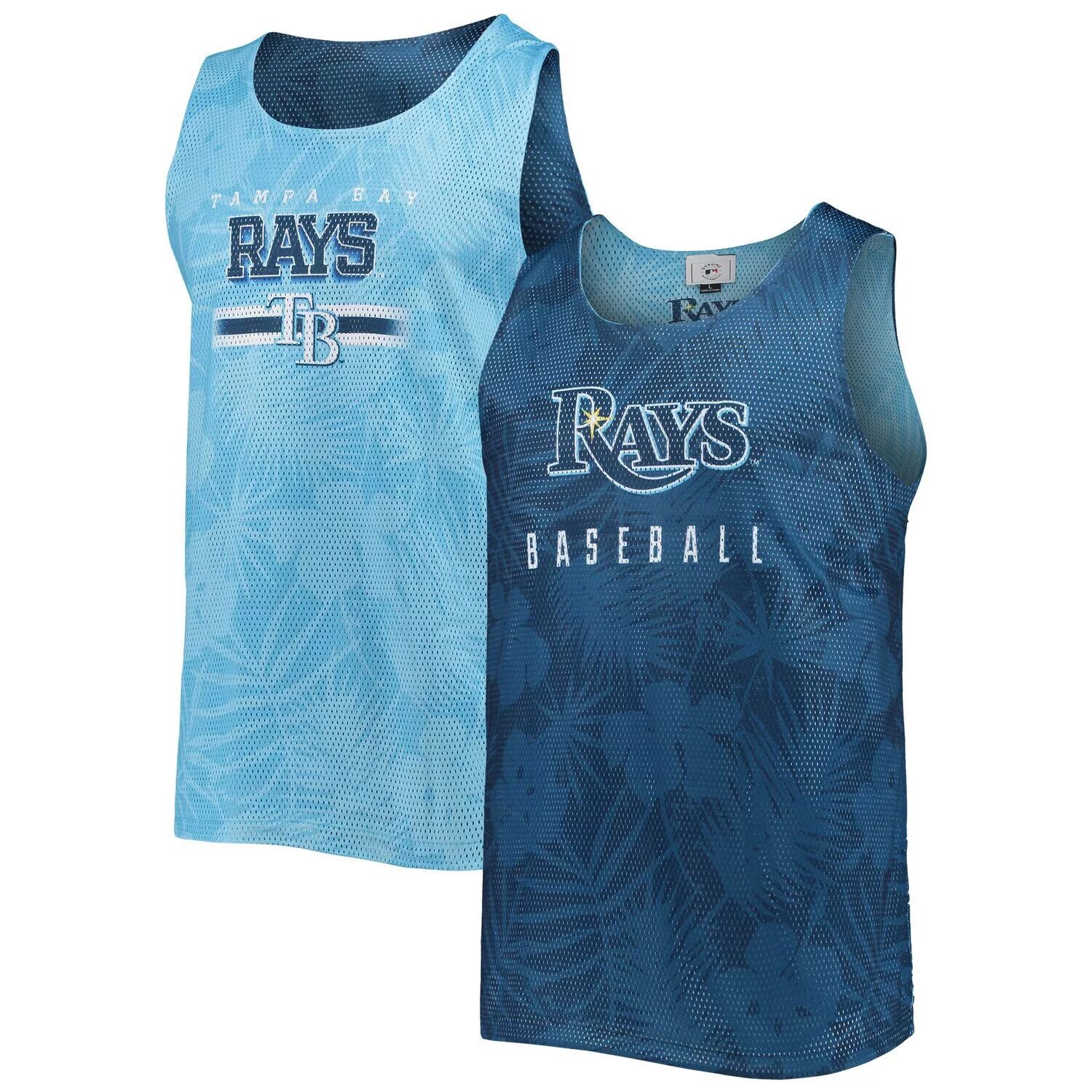 

Мужская двусторонняя сетчатая майка FOCO Tampa Bay Rays с цветочным принтом