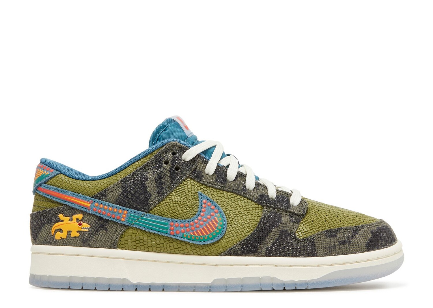 Кроссовки Nike Dunk Low 'Siempre Familia', зеленый цена и фото