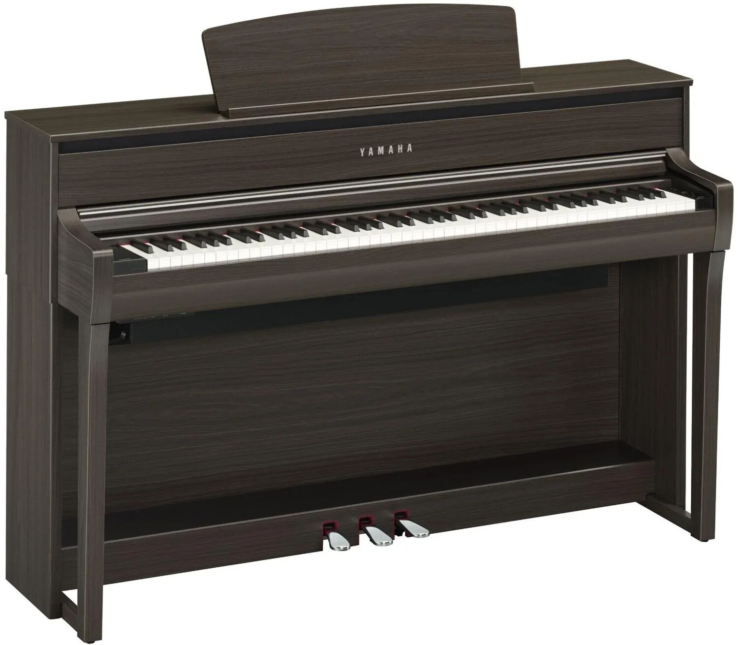

Цифровое пианино Yamaha Clavinova CLP-775 со скамейкой — отделка темный орех