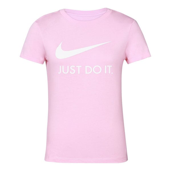

Футболка nsw tee jdi basic print короткий рукав Nike, розовый