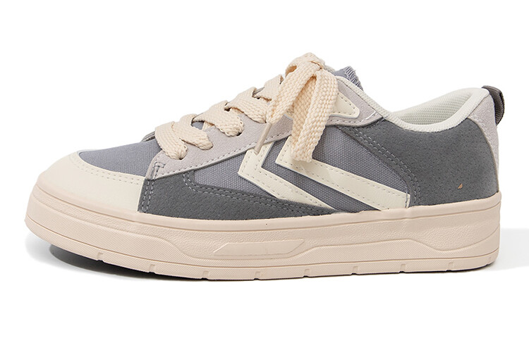 

Кроссовки Feiyue Skateboarding Shoes Women's Low-top Gray, серый