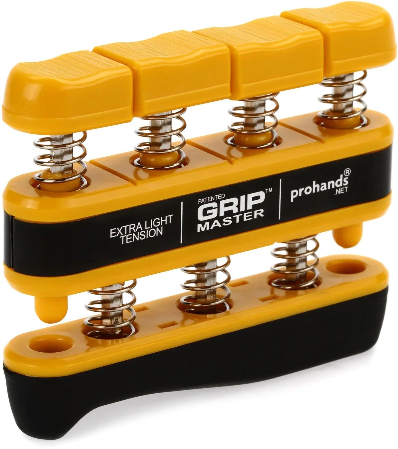 

Тренажер для рук ProHands Gripmaster — желтый (сверхлегкое натяжение)