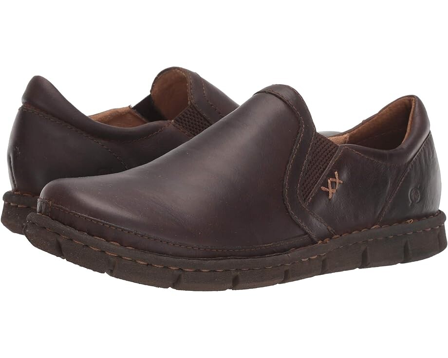 

Лоферы Born Sawyer, цвет Dark Brown Full Grain