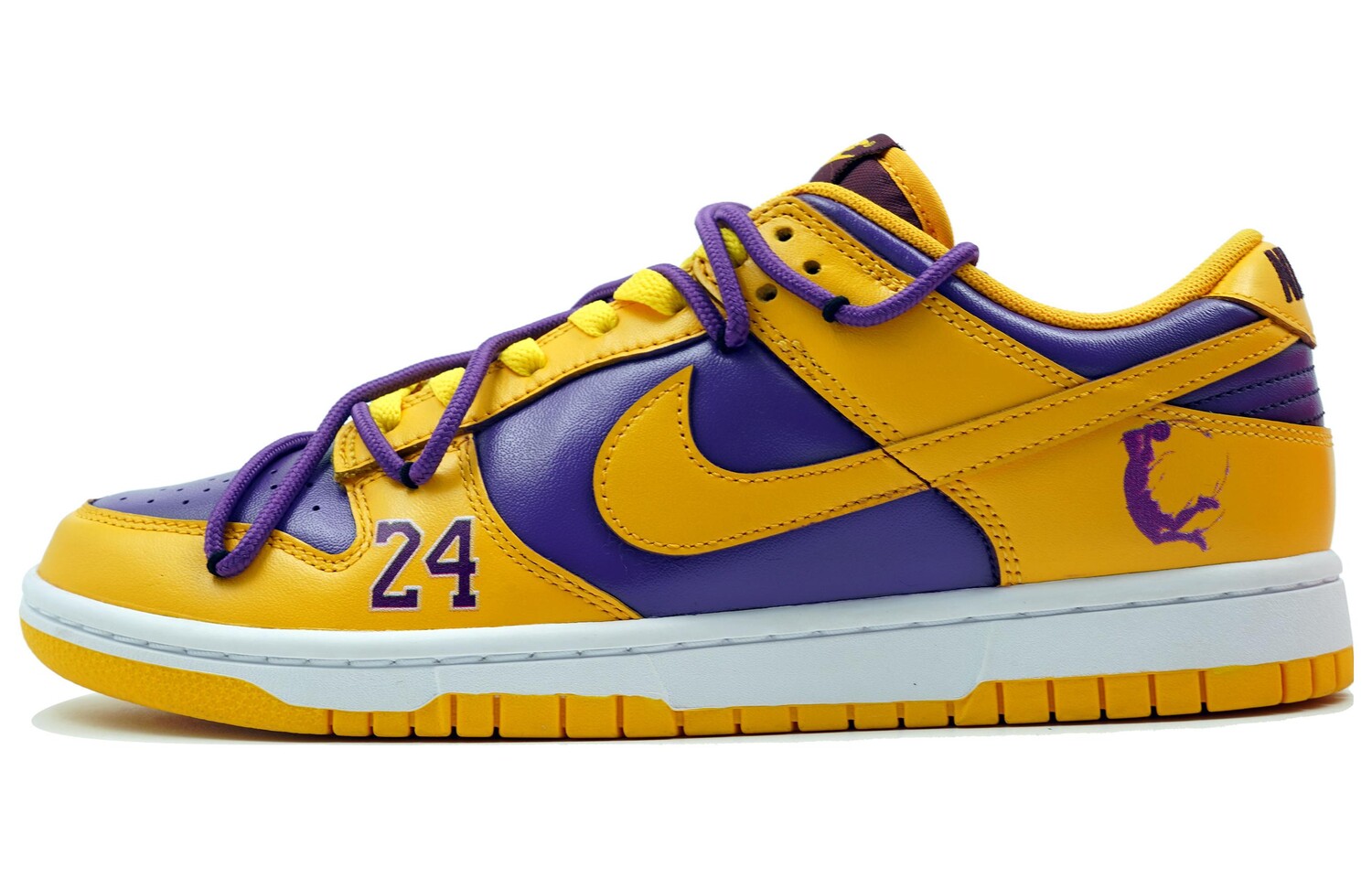 

Кроссовки для скейтбординга Dunk мужские с низким верхом фиолетовый Nike