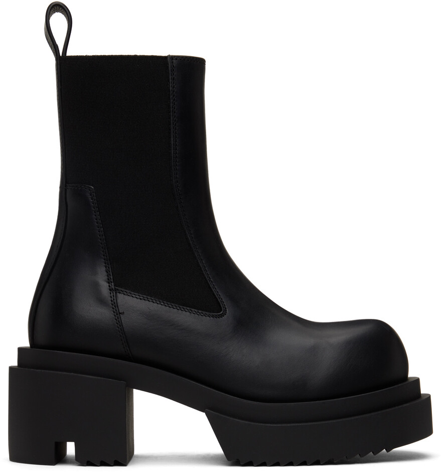

Черные ботинки челси Beatle Bogun Rick Owens, цвет Black