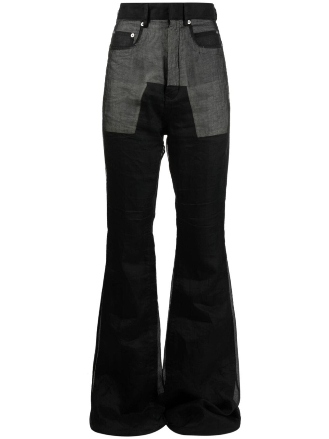 

Rick Owens джинсы bootcut Bolan, черный