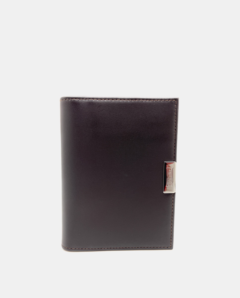 Коричневый кожаный кошелек на десять карт Pielnoble, коричневый коричневый кожаный кошелек на семь карт pielnoble коричневый