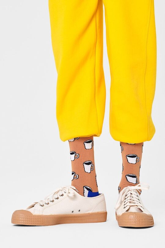 

Носки Happy Socks, бежевый