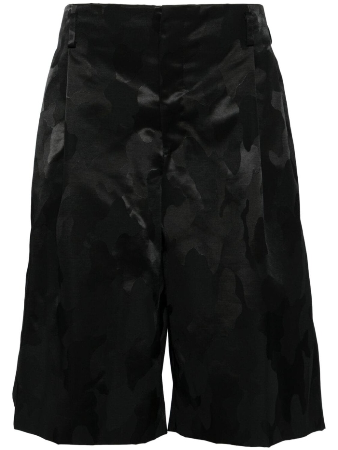 

Comme des Garçons Homme Plus шорты широкого кроя с камуфляжным узором, черный