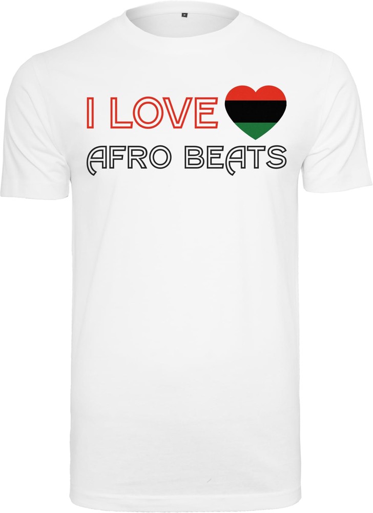 Футболка Mister Tee I Love Afro Beats Tee, белый