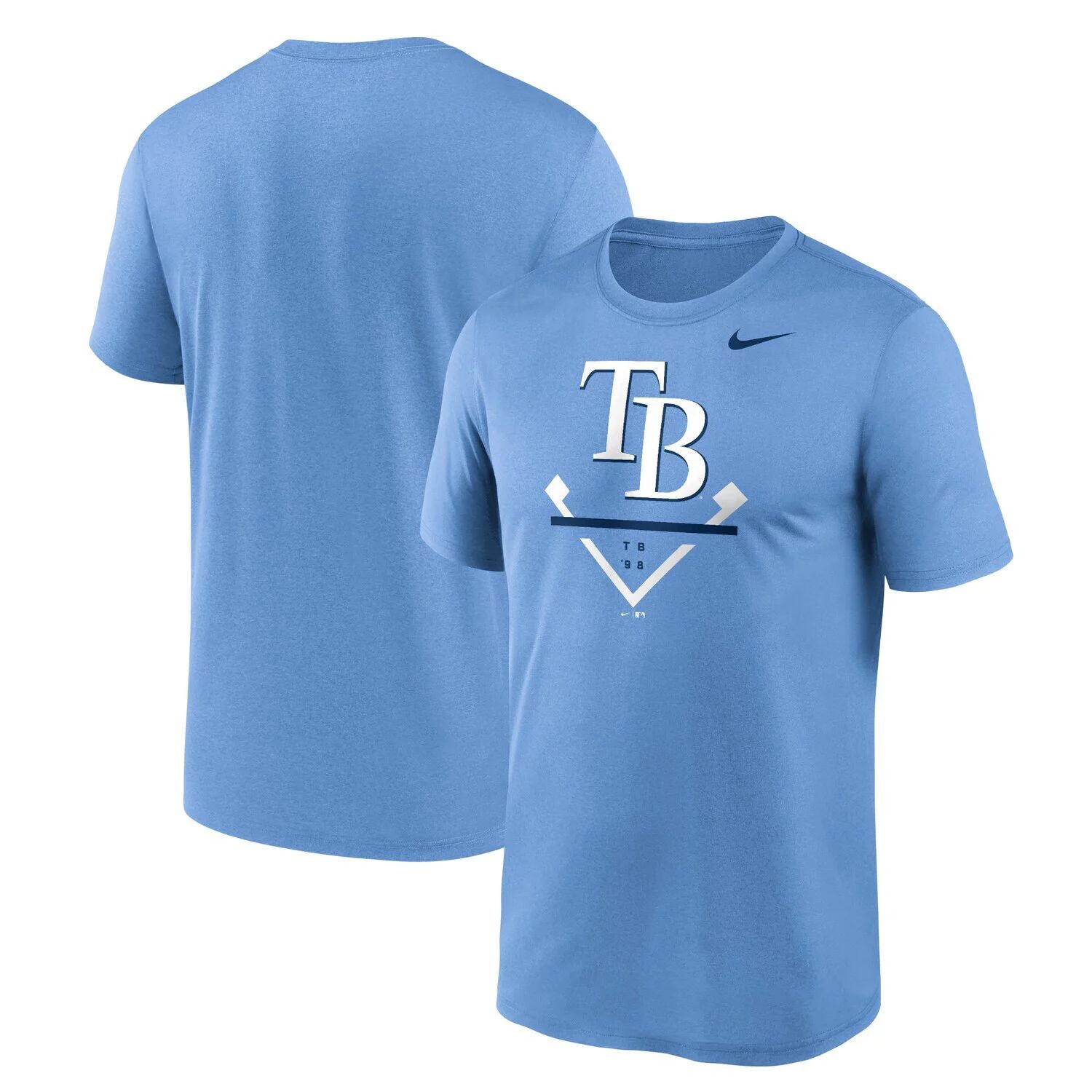 

Мужская синяя футболка Tampa Bay Rays Big & Tall Icon Legend Performance Nike