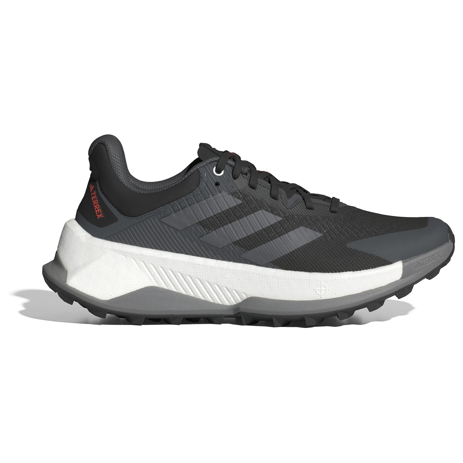 

Кроссовки для бега по пересеченной местности Adidas Terrex Terrex Soulstride Ultra, цвет Core Black/Grey Four/Impact Orange