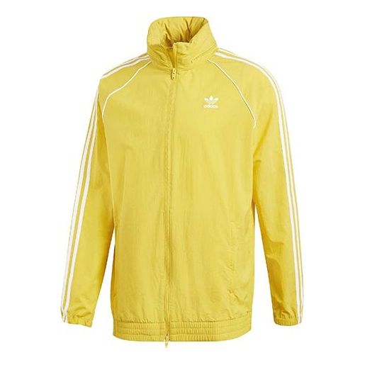 Куртка adidas originals Casual Sports Jacket Yellow, желтый