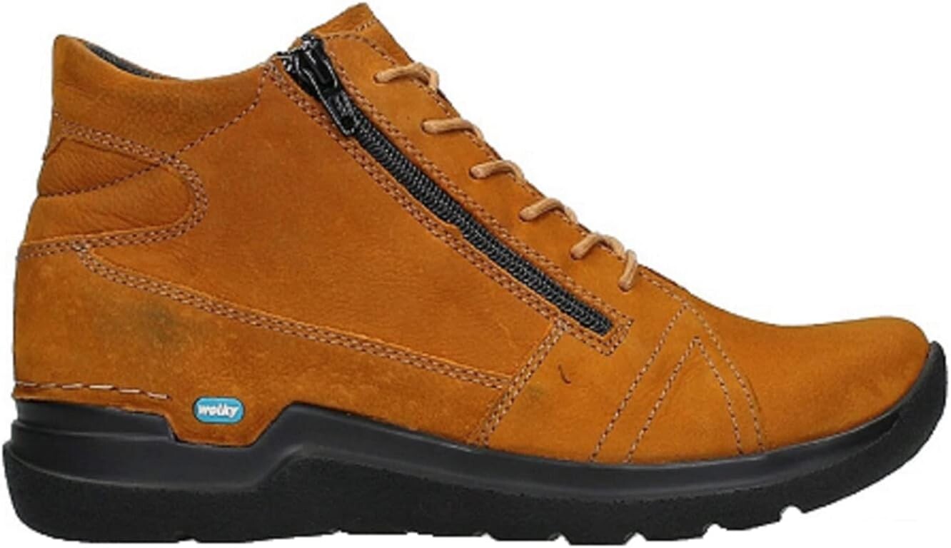 

Ботинки на шнуровке Why Wolky, цвет Dark Ochre Antique Nubuck
