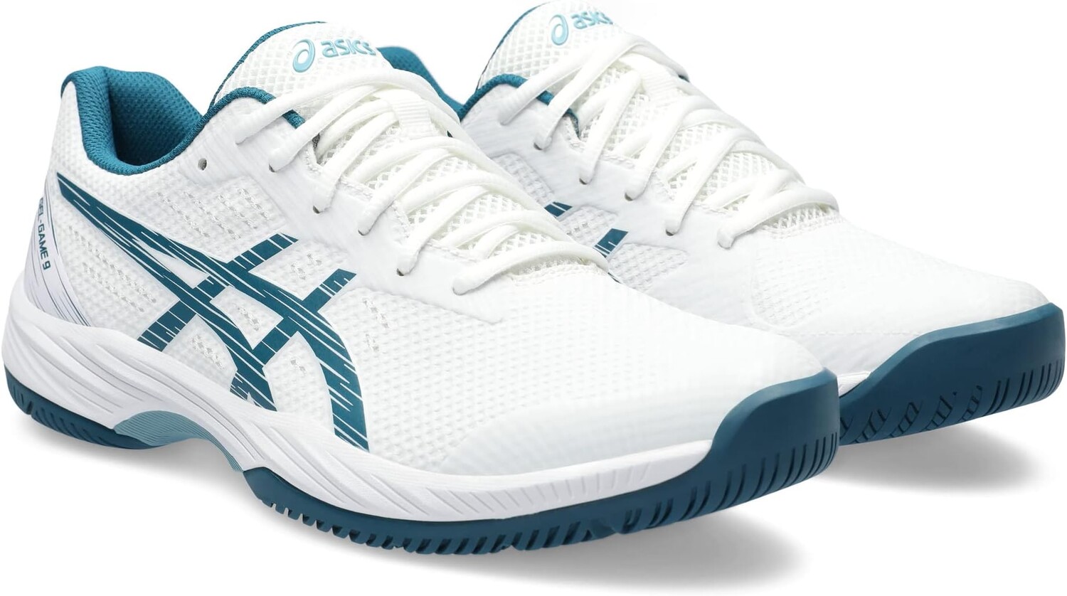 

Кроссовки GEL-Game 9 Tennis Shoe ASICS, цвет White/Restful Teal