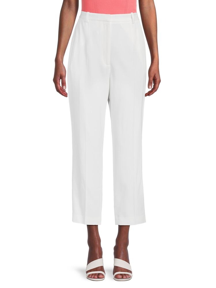 

Брюки из натуральной шерсти с плоской передней частью Alexander Mcqueen, цвет Off White