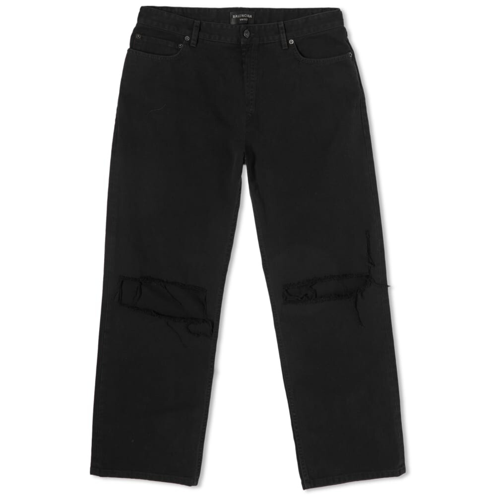 

Рваные джинсы свободного кроя Balenciaga