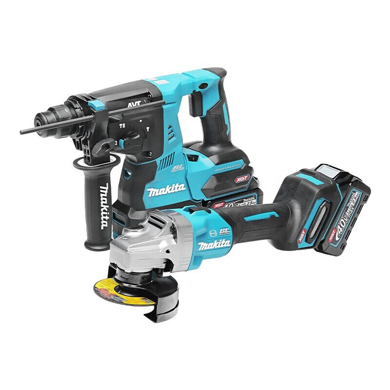 Полировальная машина Makita GA003G + Перфоратор Makita HR003G + два аккумулятора, зарядное устройство