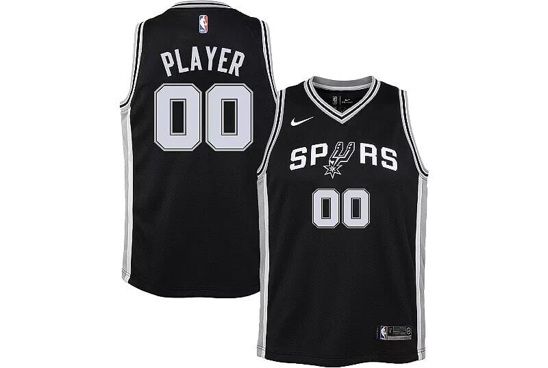 

Черная майка Nike Youth Full Roster San Antonio Spurs Dri-FIT Swingman