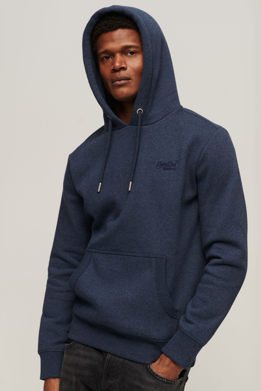 

Толстовка с логотипом Essential Superdry, синий