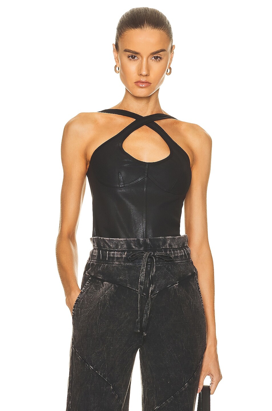 

Топ Noam Cheri Tank, цвет Black Wax