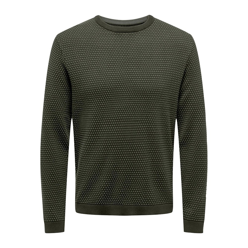 

Свитер Only & Sons Tapa Reg 12 Crew Neck, зеленый