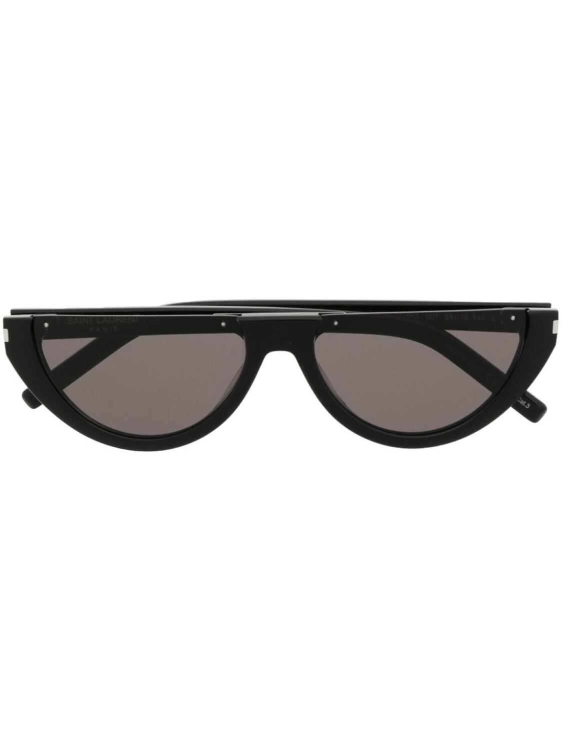 

Saint Laurent Eyewear солнцезащитные очки с затемненными линзами, черный