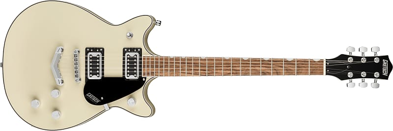Электрогитара Gretsch G5222 Electromatic Double Jet BT with V-Stoptail, Vintage White Finish электрогитара fender g5222 electromatic double jet bt lrl black