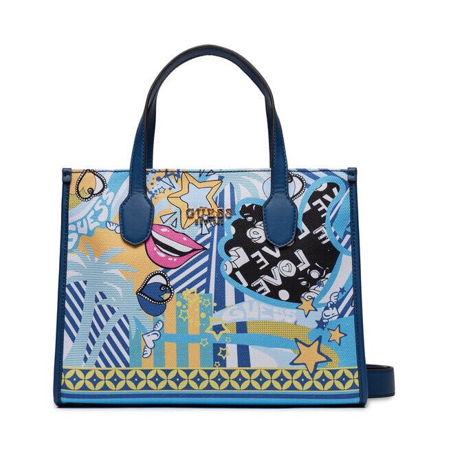 

Сумка Guess Silvana, цвет синий