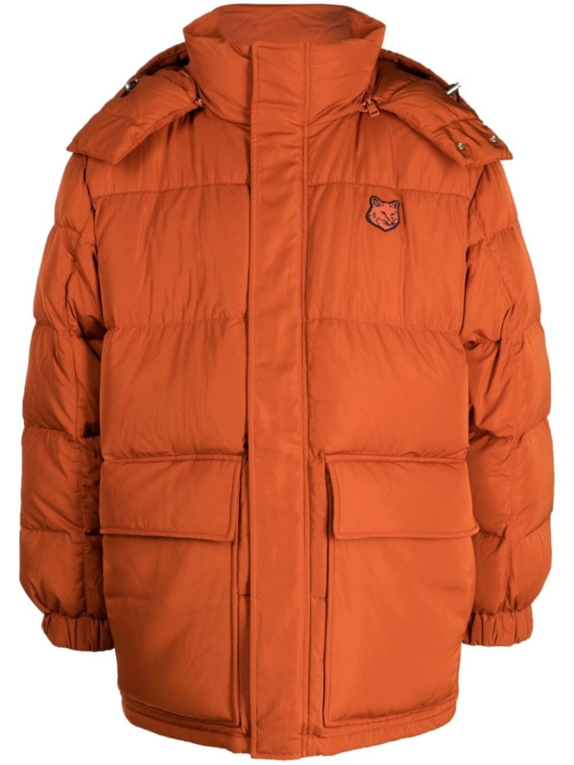 

Maison Kitsuné пуховик Chillax Fox, оранжевый
