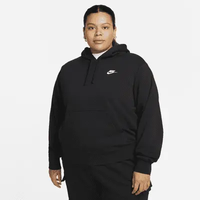 

Толстовка Nike Sportswear Club Fleece, черный/белый